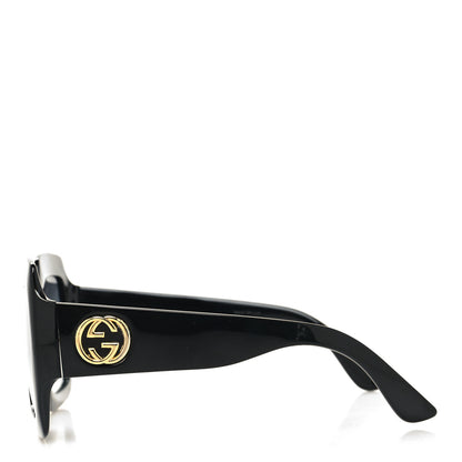 Gucci Acetate Square Frame Sunglasses GG0053S Black 3 of 9