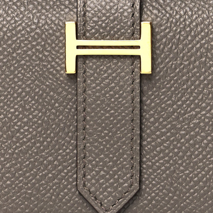 Hermes Epsom Mini Bearn Wallet Etain 8 of 8