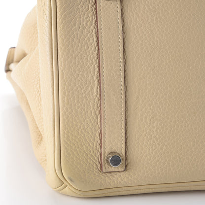 Hermes Taurillon Clemence Birkin 35 Parchemin 52 of 56