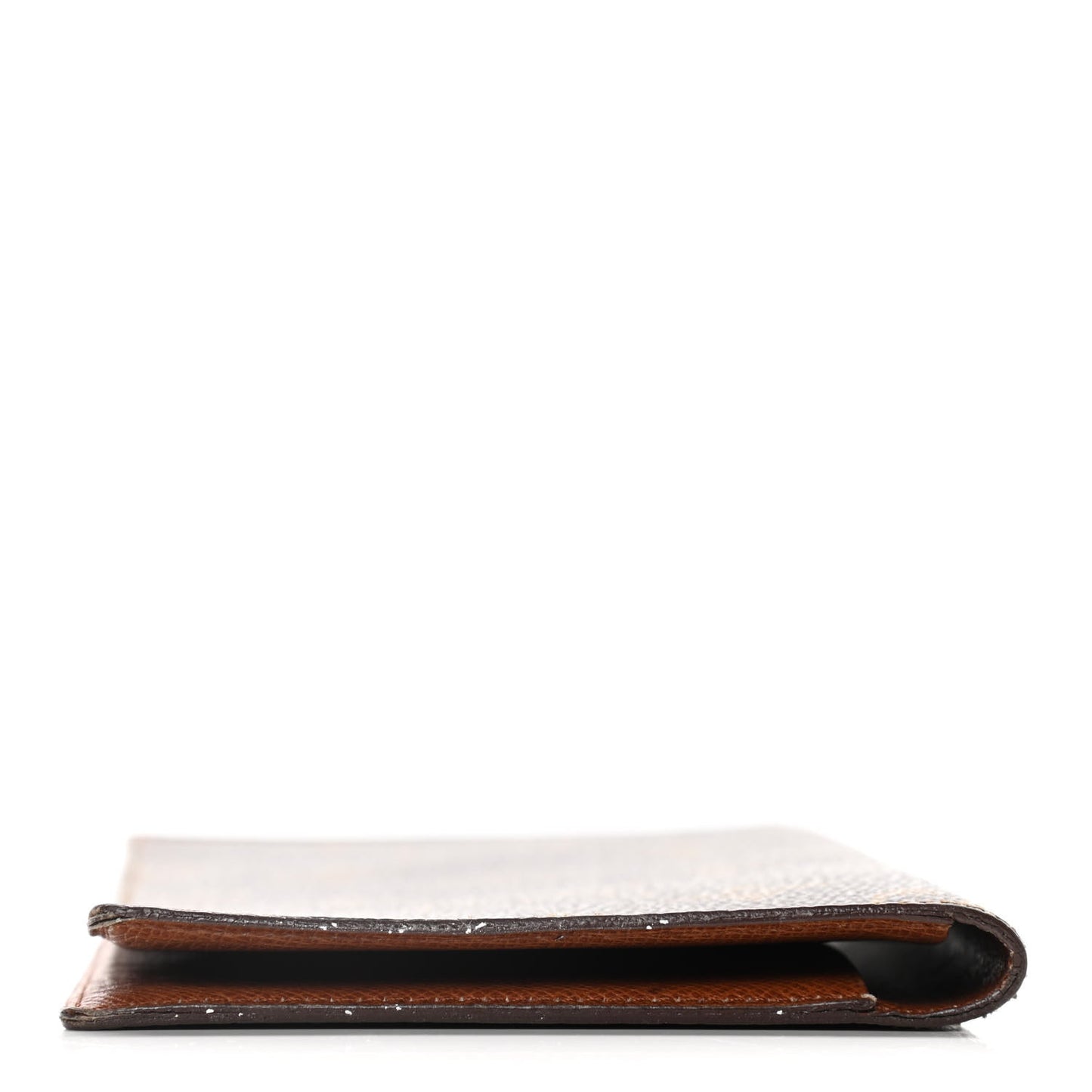 Monogram Simple Checkbook Holder Wallet Cover