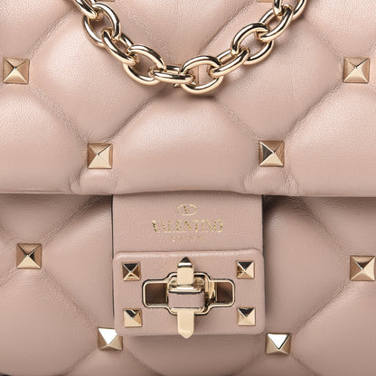 Valentino Garavani Nappa Small Candystud Crossbody Poudre 10 of 10