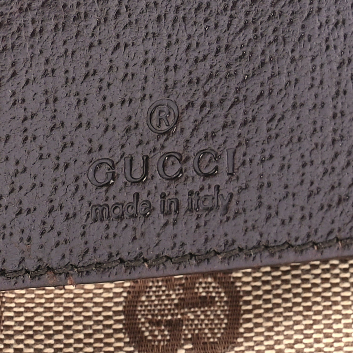 Gucci GG Monogram Double Pocket Belt Bag Dark Brown 6 of 10