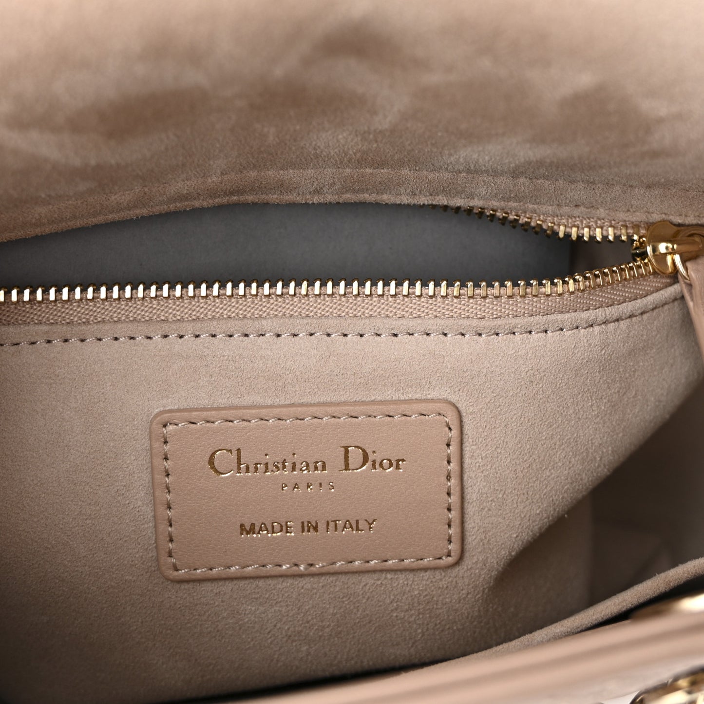 Calfskin Ornamental Embroidered Small Lady Dior Rose Des Vents