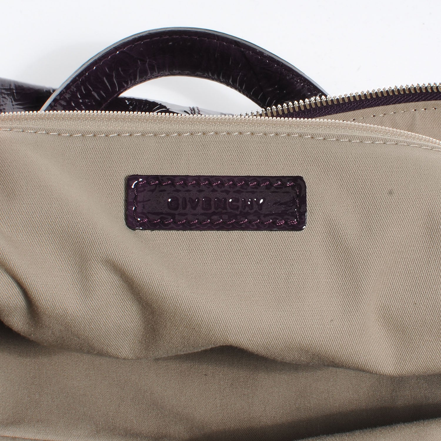 Givenchy Crinkled Patent Large Nightingale Purple 6 of 8