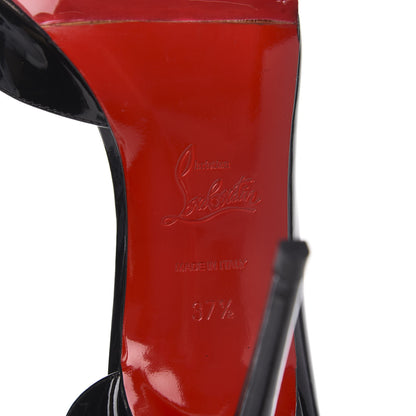 Christian Louboutin Patent Iriza 100 Pumps 37.5 Black 6 of 13