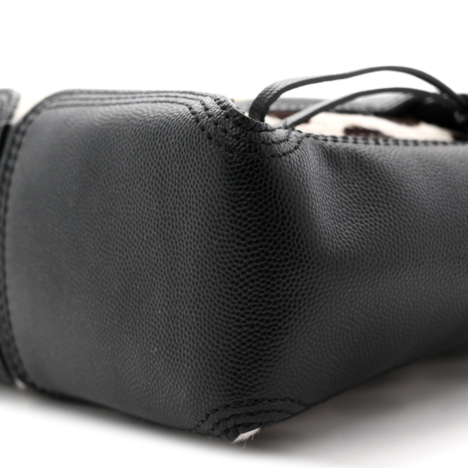 3.1 Phillip Lim Calf Hair Polka Dot Mini Pashli Satchel Black 10 of 10