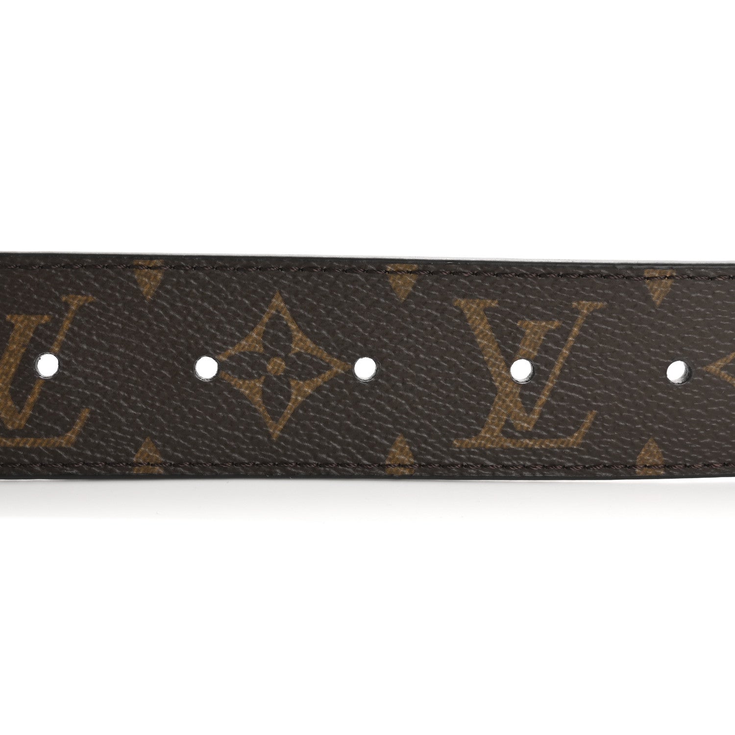 Louis Vuitton Monogram 25mm Dauphine Reversible Belt 80 32 Black 3 of 9