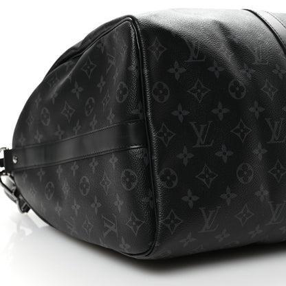 Louis Vuitton Monogram Eclipse Keepall Bandouliere 50 7 of 8