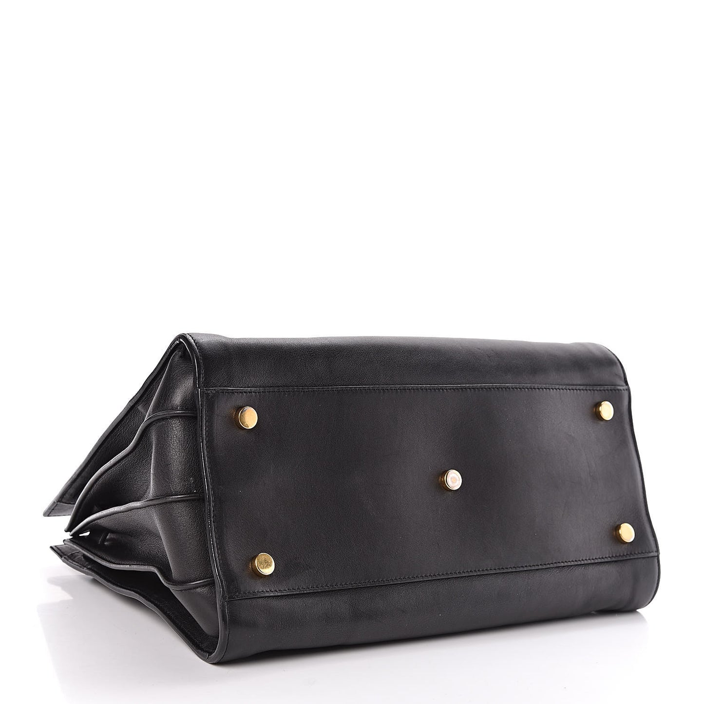 Calfskin Small Sac De Jour Black