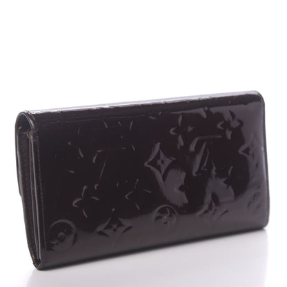Louis Vuitton Vernis Sarah Wallet Amarante 3 of 9