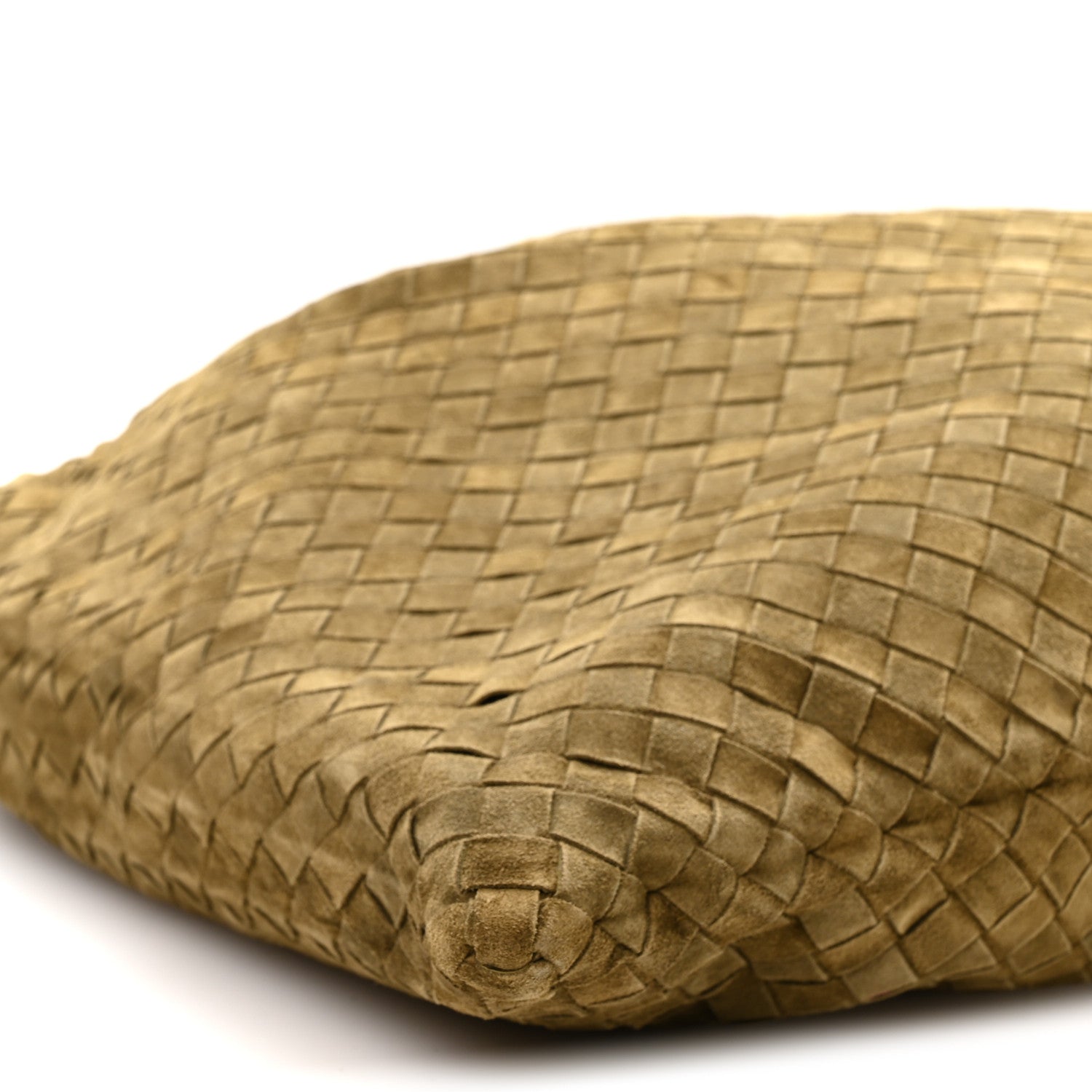 Bottega Veneta Suede Intrecciato Large Hop Mud 8 of 9