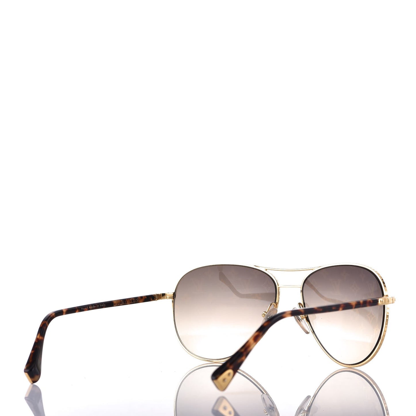 Conspiration Pilote Sunglasses Z0164U Gold