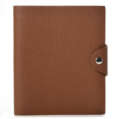 Hermes Togo Ulysse PM Agenda Cover Alezan 1 of 8