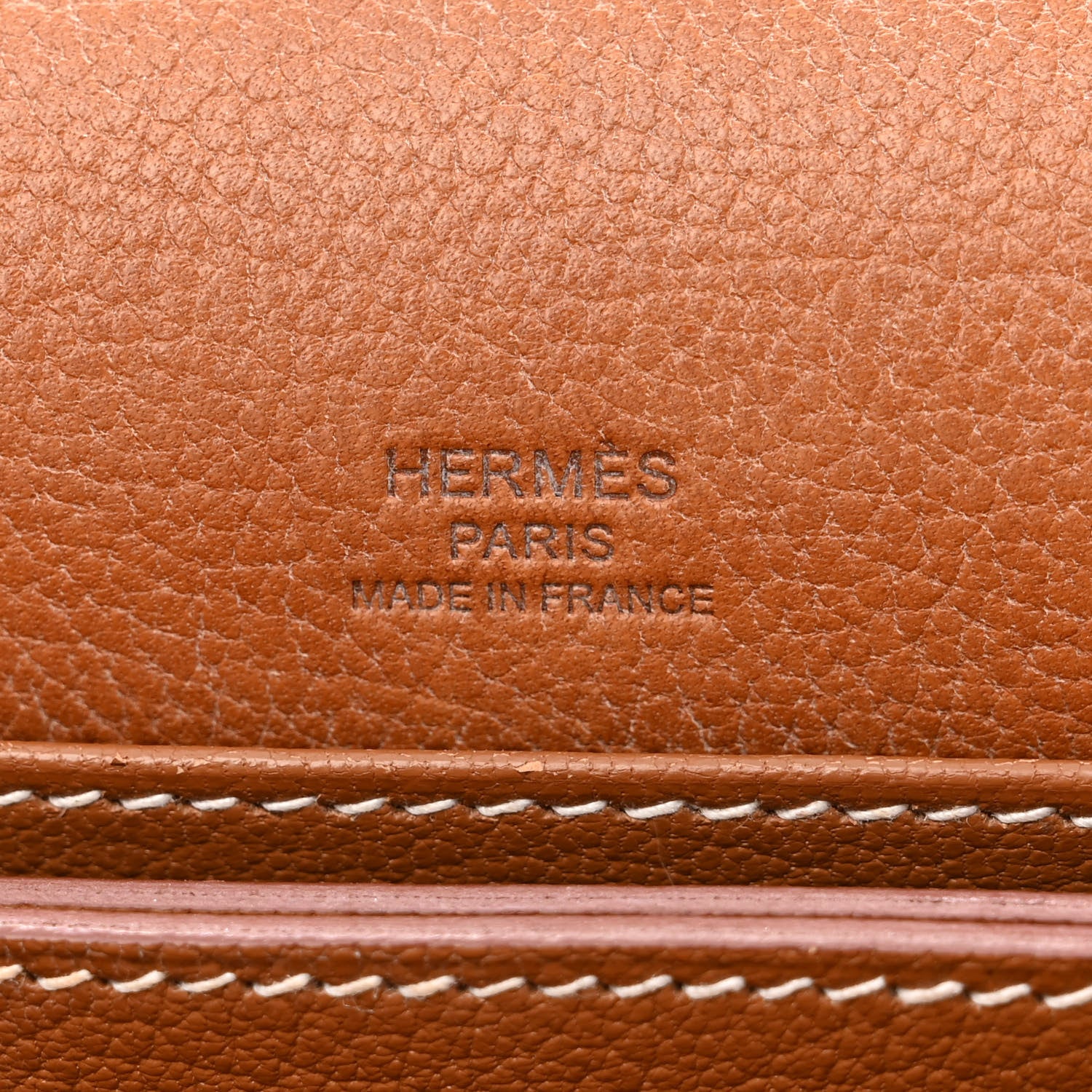 Hermes Barenia Faubourg Mini Sac Roulis Fauve 6 of 11