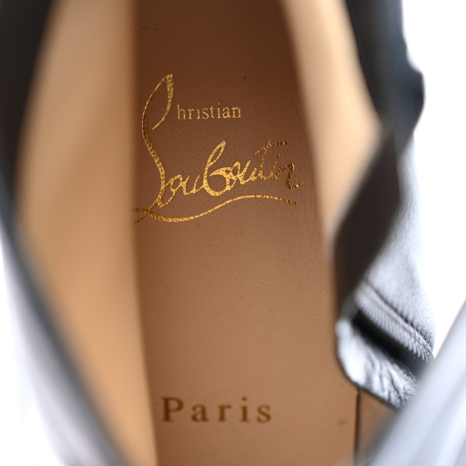 Christian Louboutin Calfskin Hongroise 85 Ankle Boots 39.5 Black 8 of 8