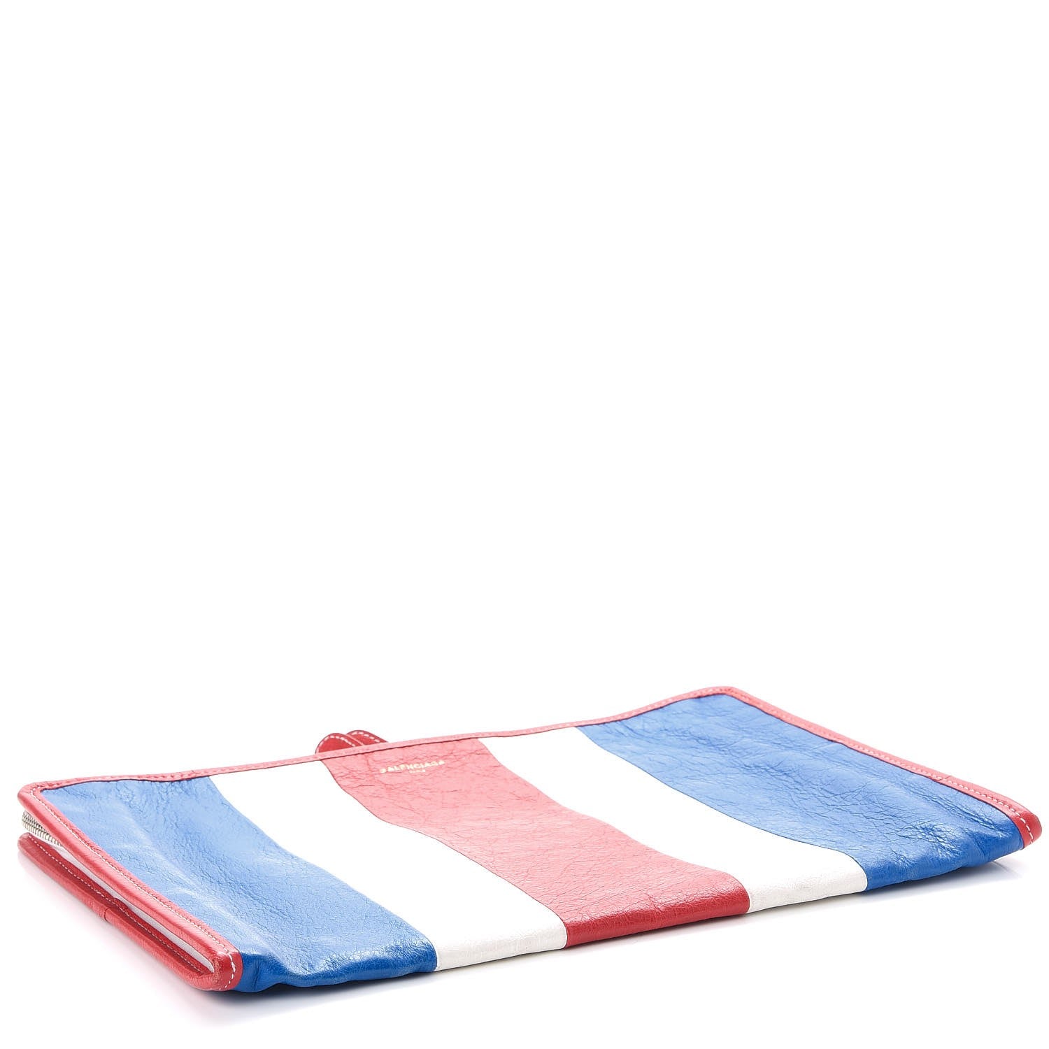 Balenciaga Agneau Arena Multicolore Bazar Pouch Bleu White Rouge 4 of 8