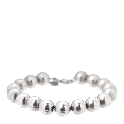 Tiffany Sterling Silver 10mm HardWear Ball Bracelet 1 of 6