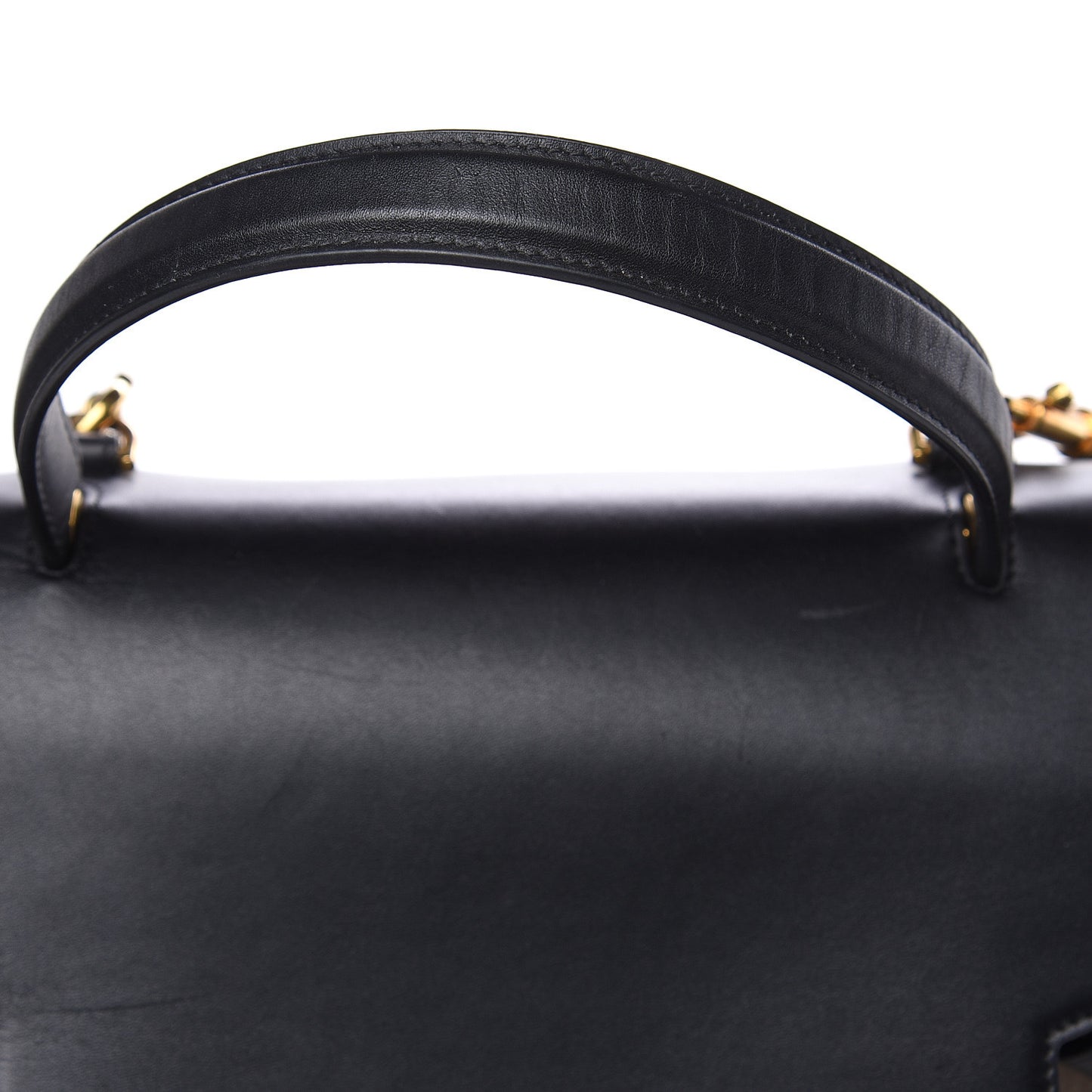 Felt Smooth Calfskin Mini Belt Bag Beige