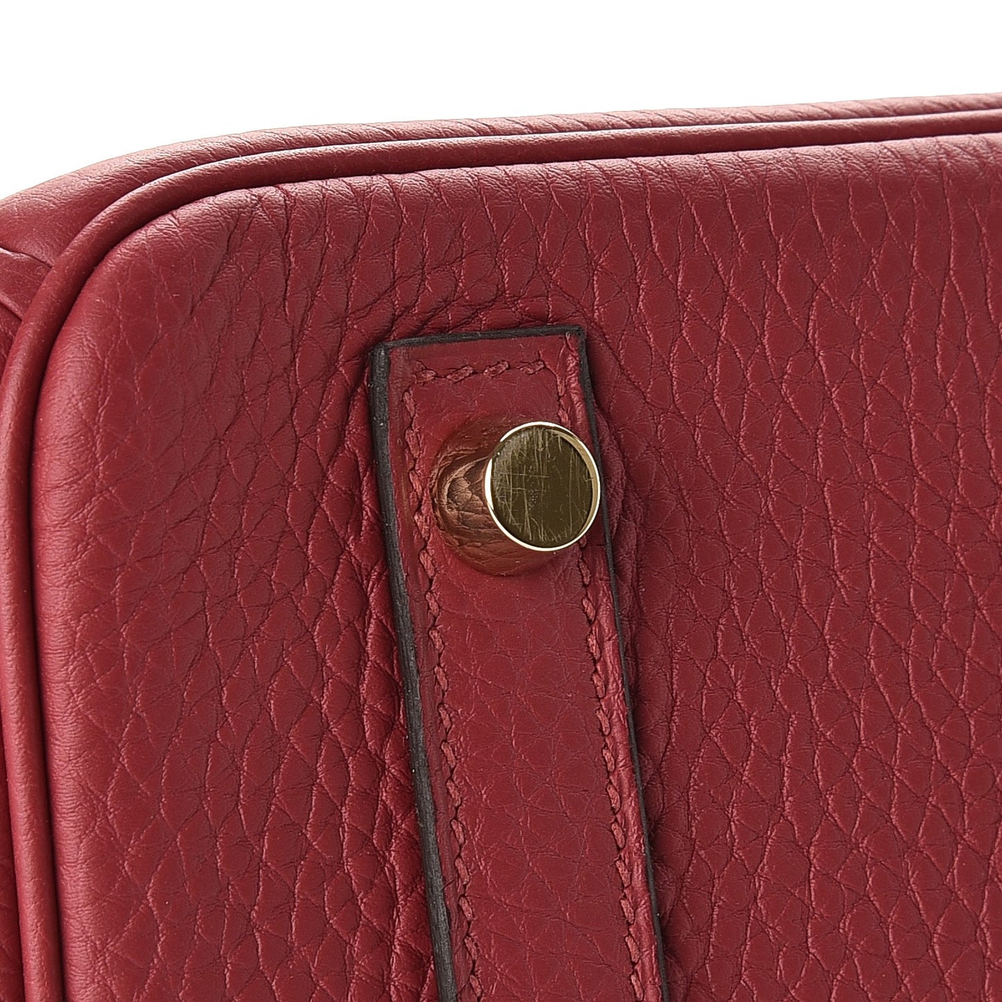 Togo Birkin 30 Rouge Grenat