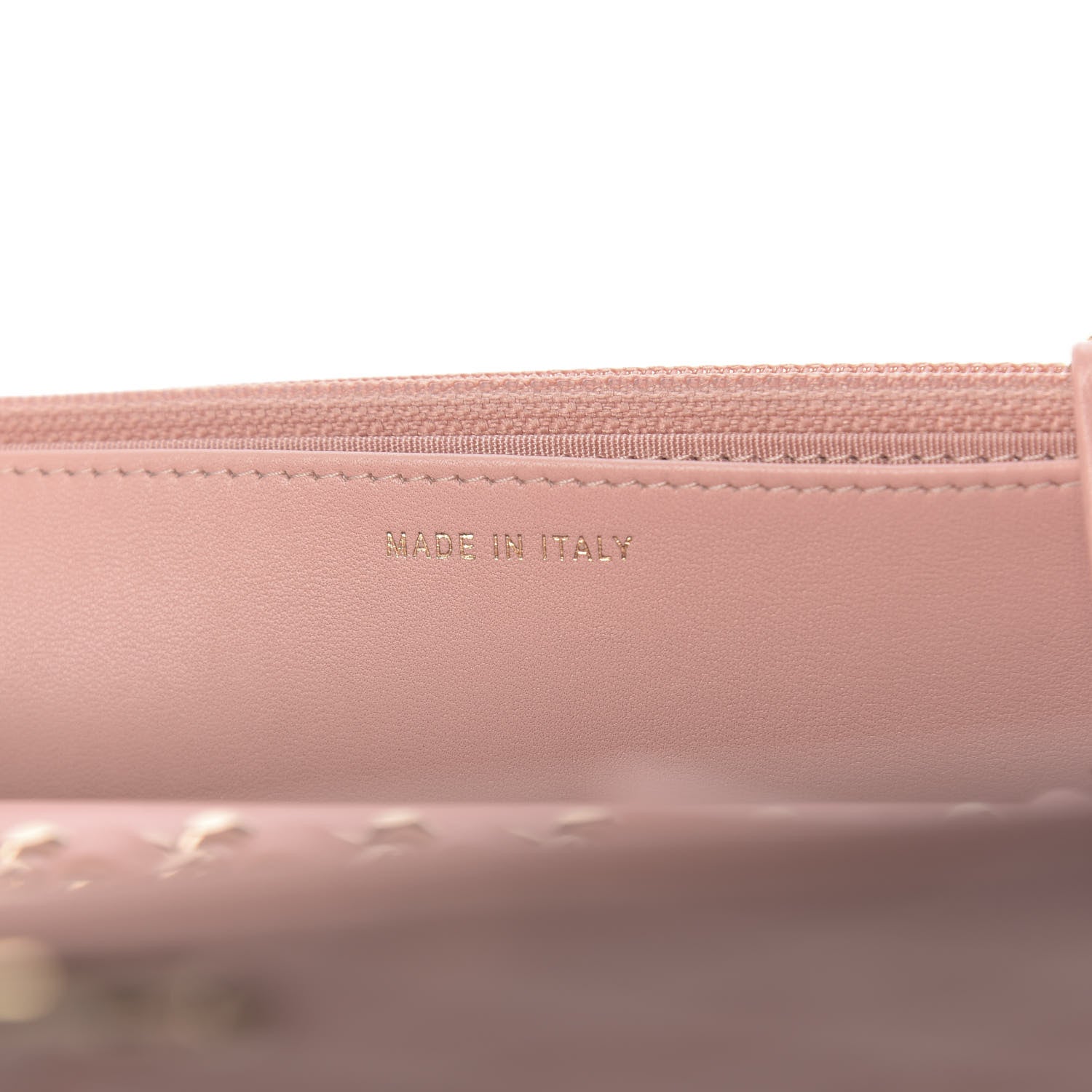 Chanel Lambskin Quilted Trendy CC Wallet On Chain WOC Pink 7 of 13