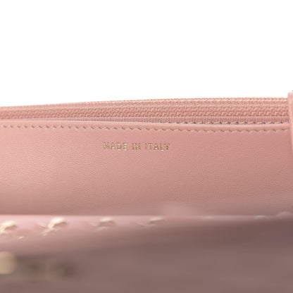 Chanel Lambskin Quilted Trendy CC Wallet On Chain WOC Pink 7 of 13