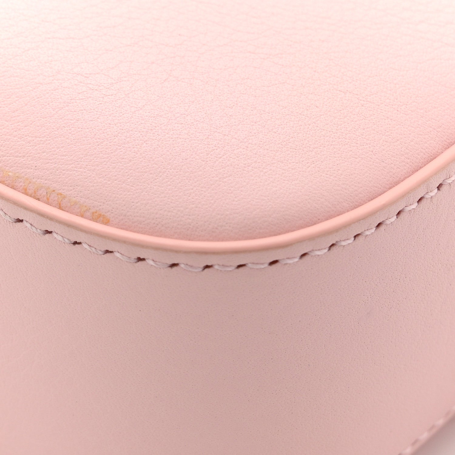 Gucci Dollar Calfskin Enamel Super Mini GG Marmont Chain Shoulder Bag Light Pink Blue 12 of 13