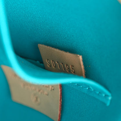 Louis Vuitton Vernis Alma BB Turquoise 8 of 11