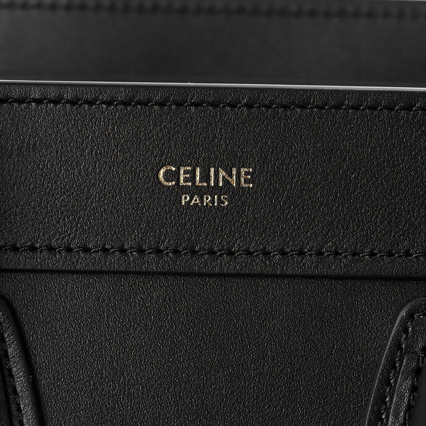 Smooth Calfskin Nano Luggage Black