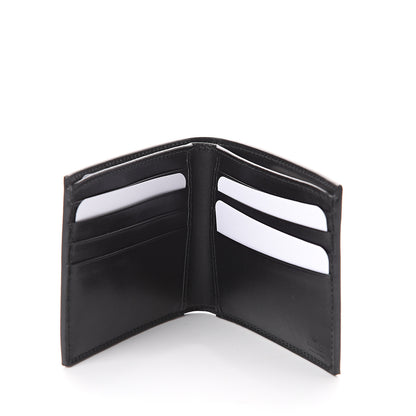 Gucci Plutone Calfskin Logo Bi-Fold Wallet Black 4 of 5