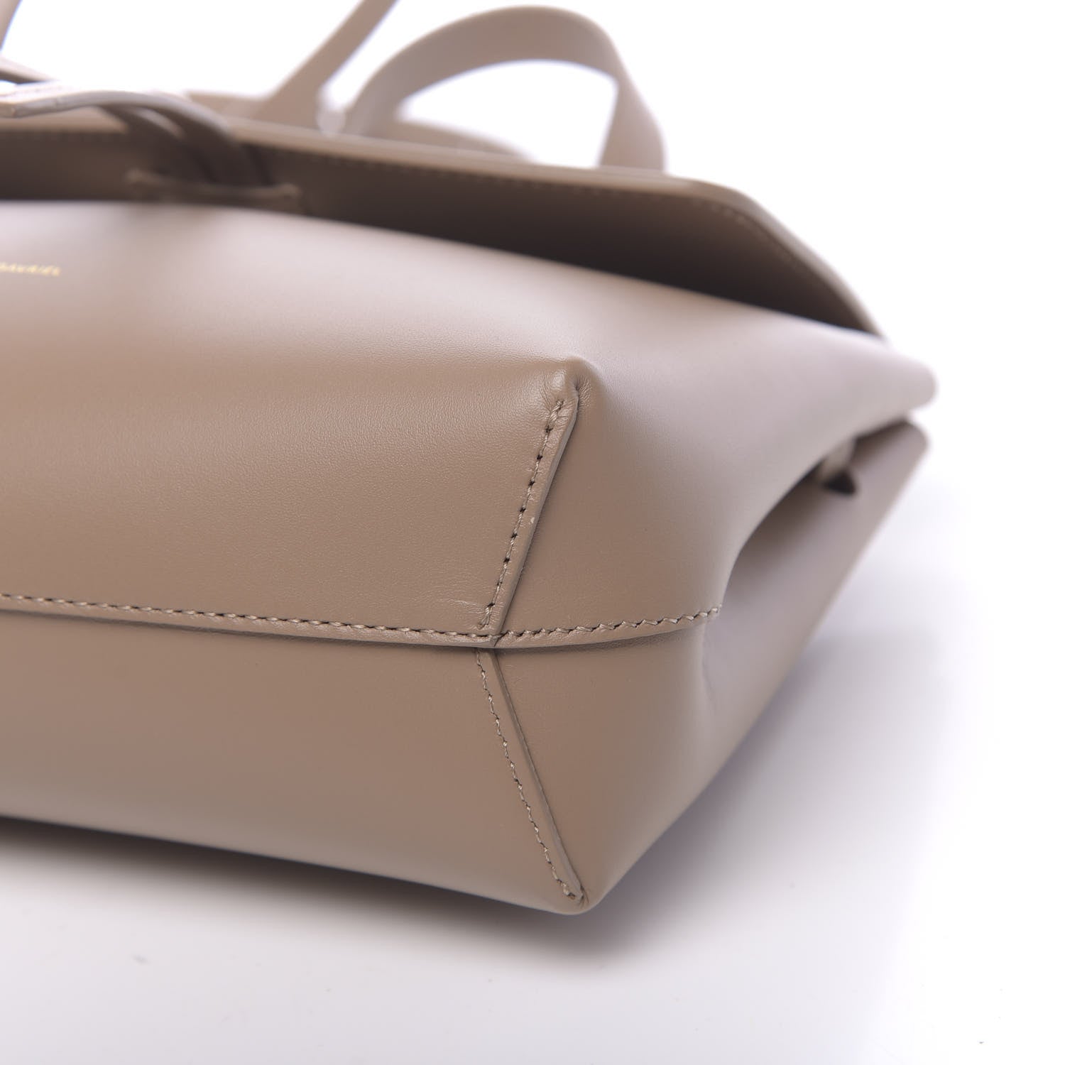 Mansur Gavriel Calfskin Mini Mini Lady Bag Biscotto 9 of 9