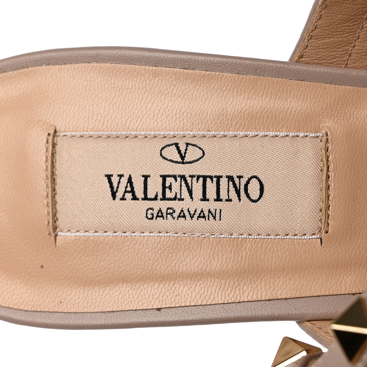 Valentino Garavani Calfskin Rockstud Hype T Strap 85mm Pumps 39.5 Poudre 7 of 12
