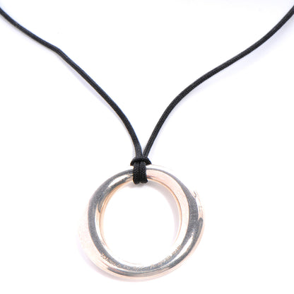 Tiffany Sterling Silver Elsa Peretti Sevillana Pendant Necklace 1 of 4