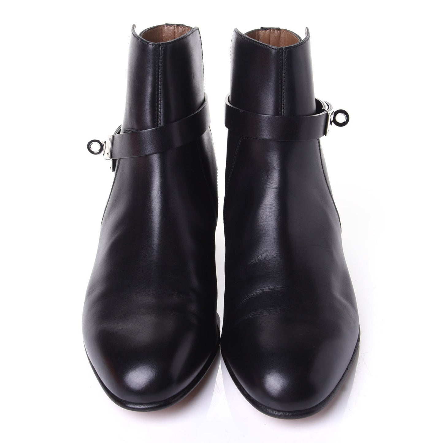 Calfskin Neo Low Boots 37.5 Black