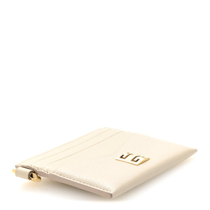 Givenchy Calfskin 4G Card Holder Natural Beige 4 of 8