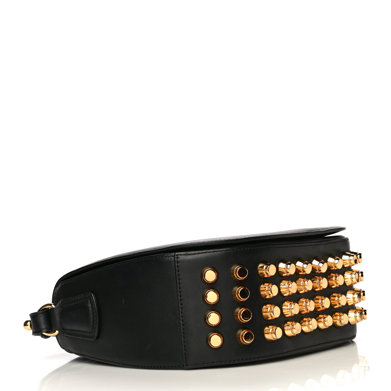 Alexander Wang Calfskin Small Lia Sling Black Pale Gold Hardware 3 of 20