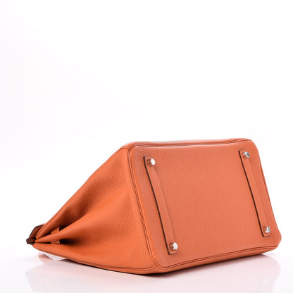 Hermes Togo Birkin 35 Orange 4 of 35