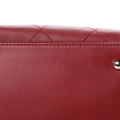 Chanel Lambskin Ultimate Soft Frame Bag Red 14 of 15