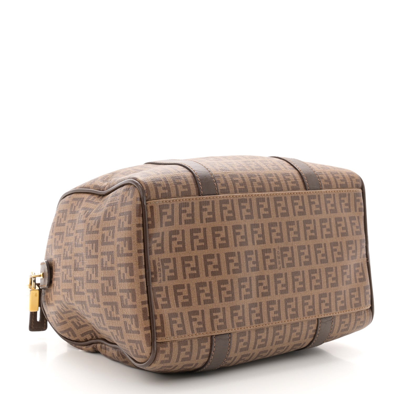 Fendi Zucchino Spalmati Vitello Boston Nocciola Castagna 4 of 12