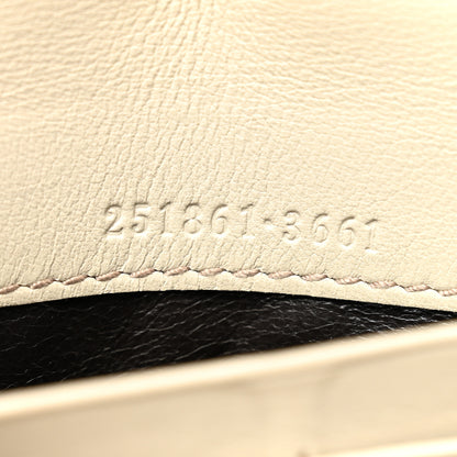Gucci Shangai Calfskin Lovely Heart Continental Wallet Off White 9 of 10