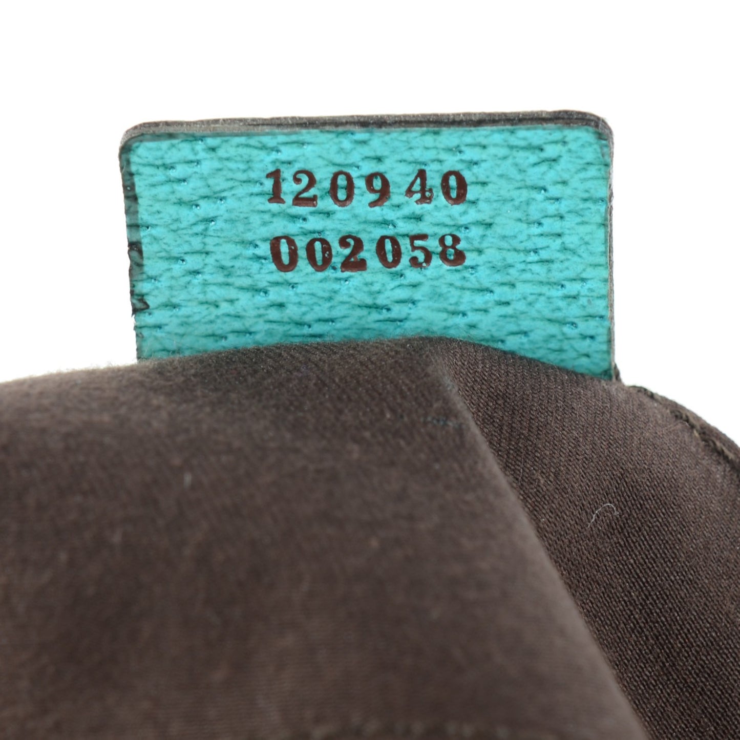 Monogram Horsebit Nail Chain Pochette Turquoise