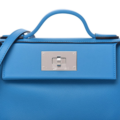 Hermes Evercolor Swift 24/24 21 Bleu Frida 10 of 11