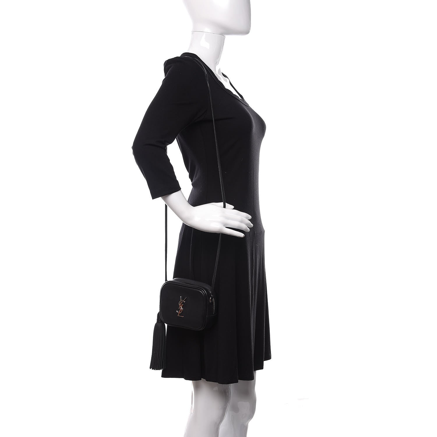 Saint Laurent Nappa Monogram Blogger Bag Black 2 of 12