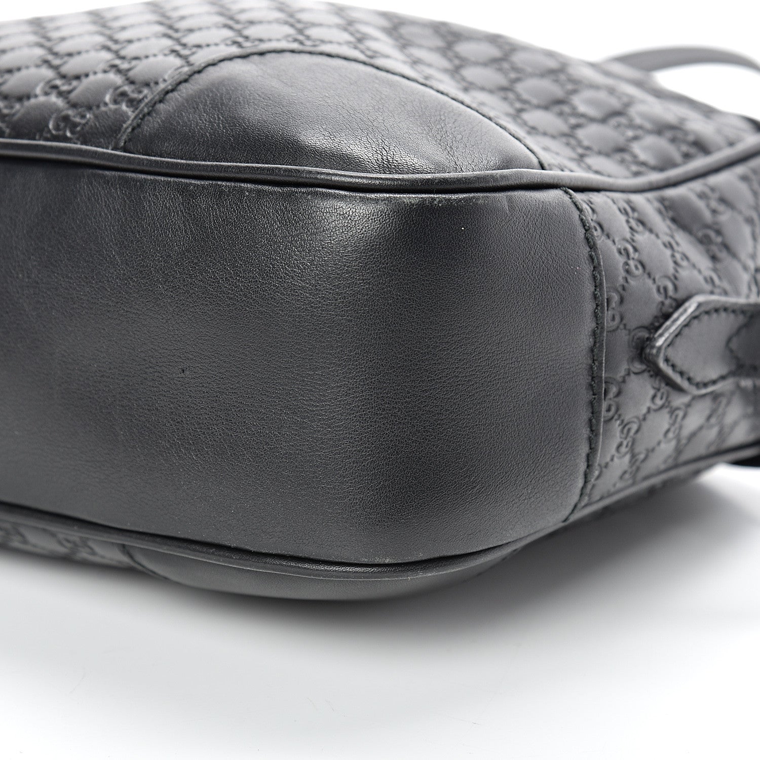 Gucci Microguccissima Mini Bree Messenger Bag Black 9 of 14