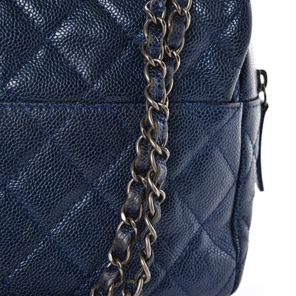 Chanel Iridescent Caviar Quilted Large Chic Flap Blue 15 of 15