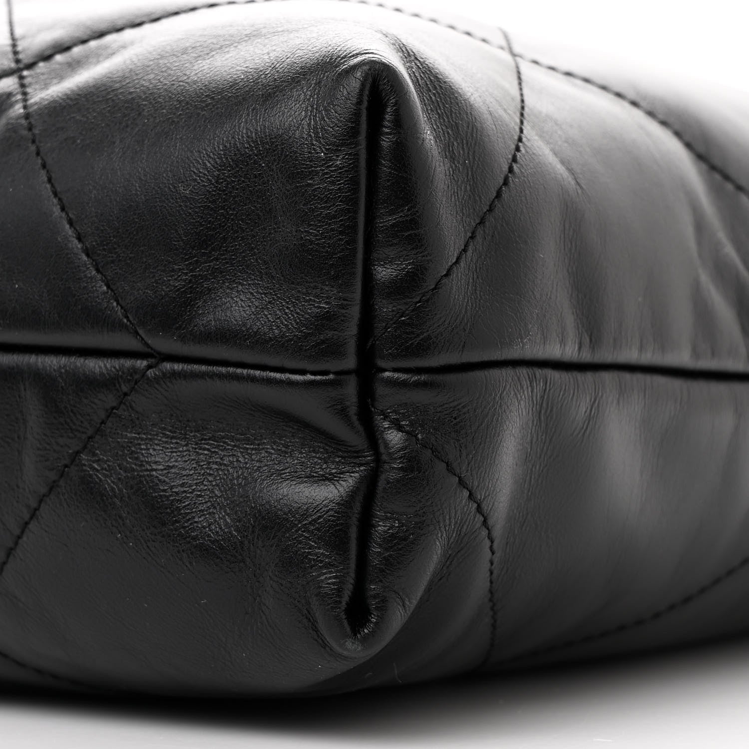 Chanel Shiny Calfskin Quilted Chanel 22 Black 12 of 13