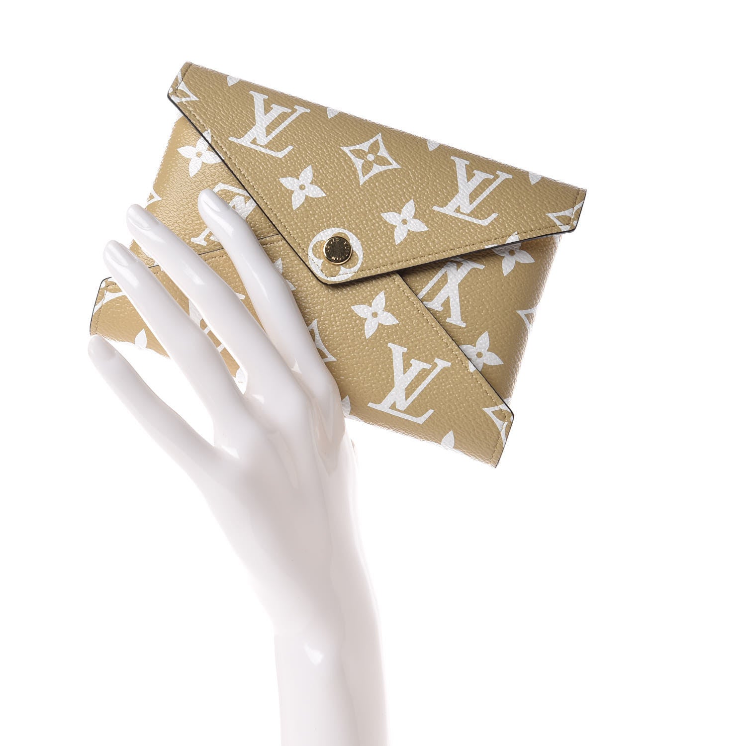 Louis Vuitton Monogram Giant Medium Kirigami Pochette Insert Beige 2 of 8