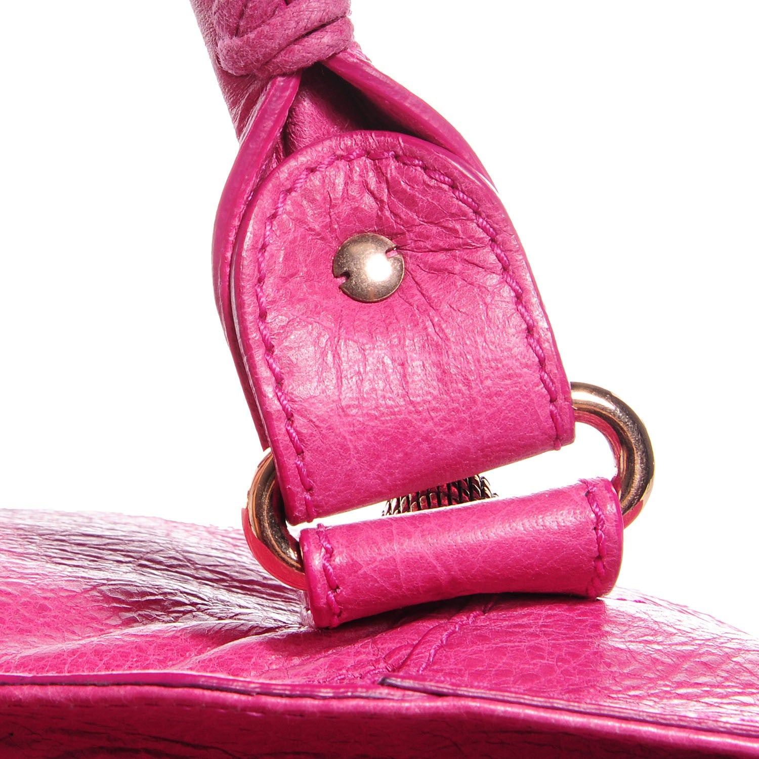 Balenciaga Agneau Giant 21 Rose Gold Hardware City Cyclamen Fucsia 12 of 17