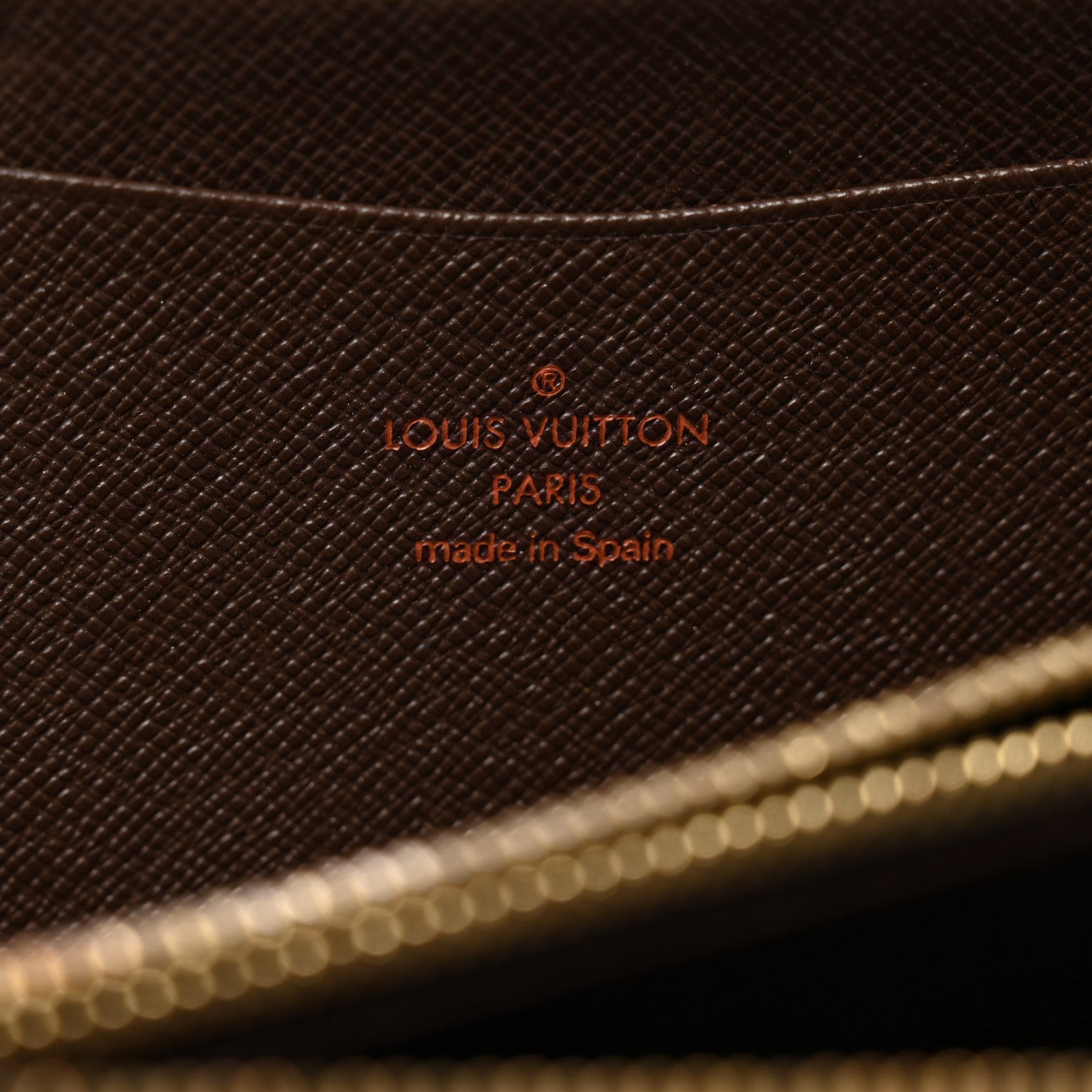 Louis Vuitton Damier Ebene Porte-Monnaie Zippy Wallet 6 of 12