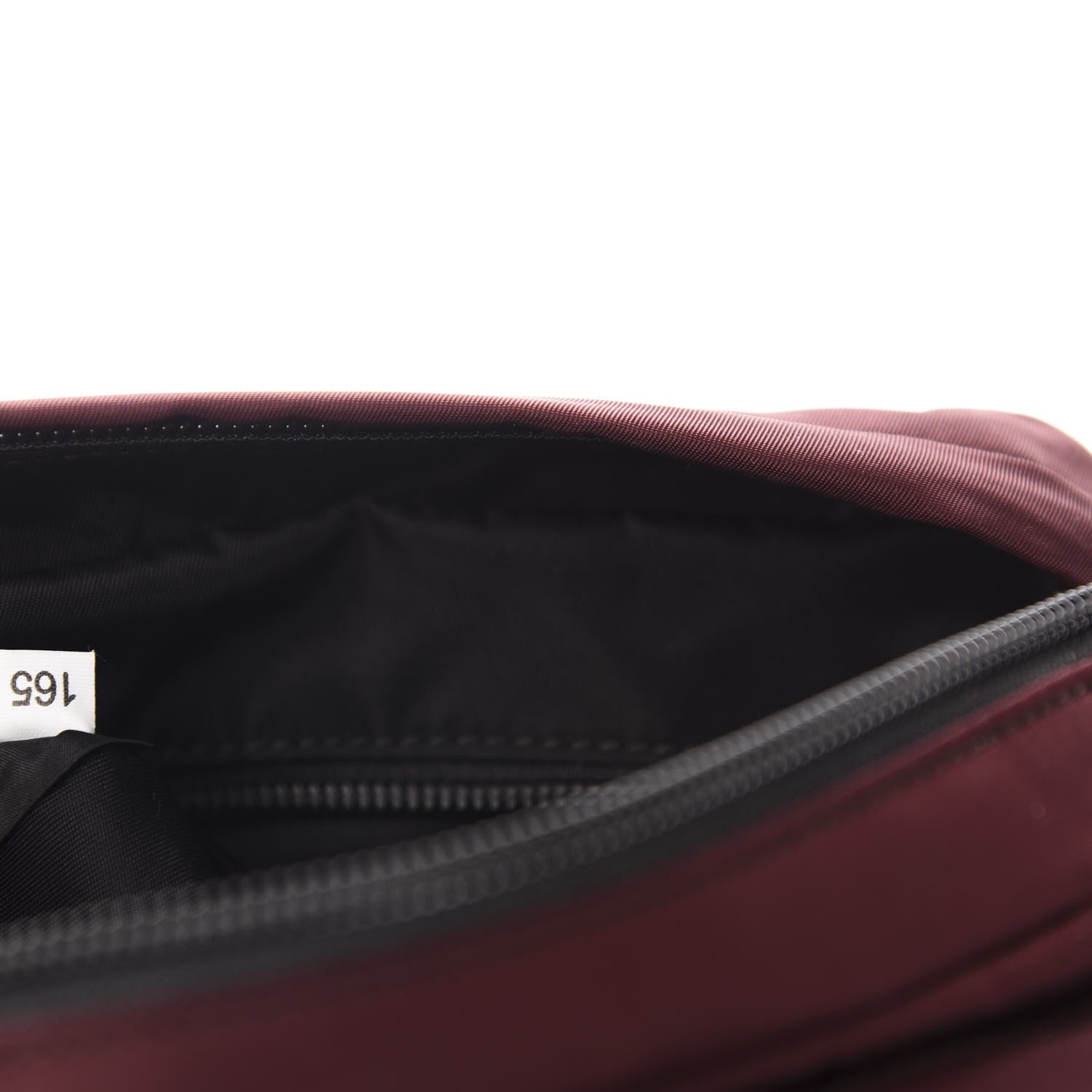 Prada Tessuto Nylon Saffiano Crossbody Granato 10 of 11