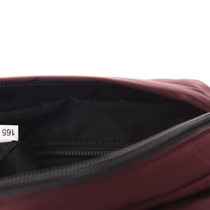 Prada Tessuto Nylon Saffiano Crossbody Granato 10 of 11